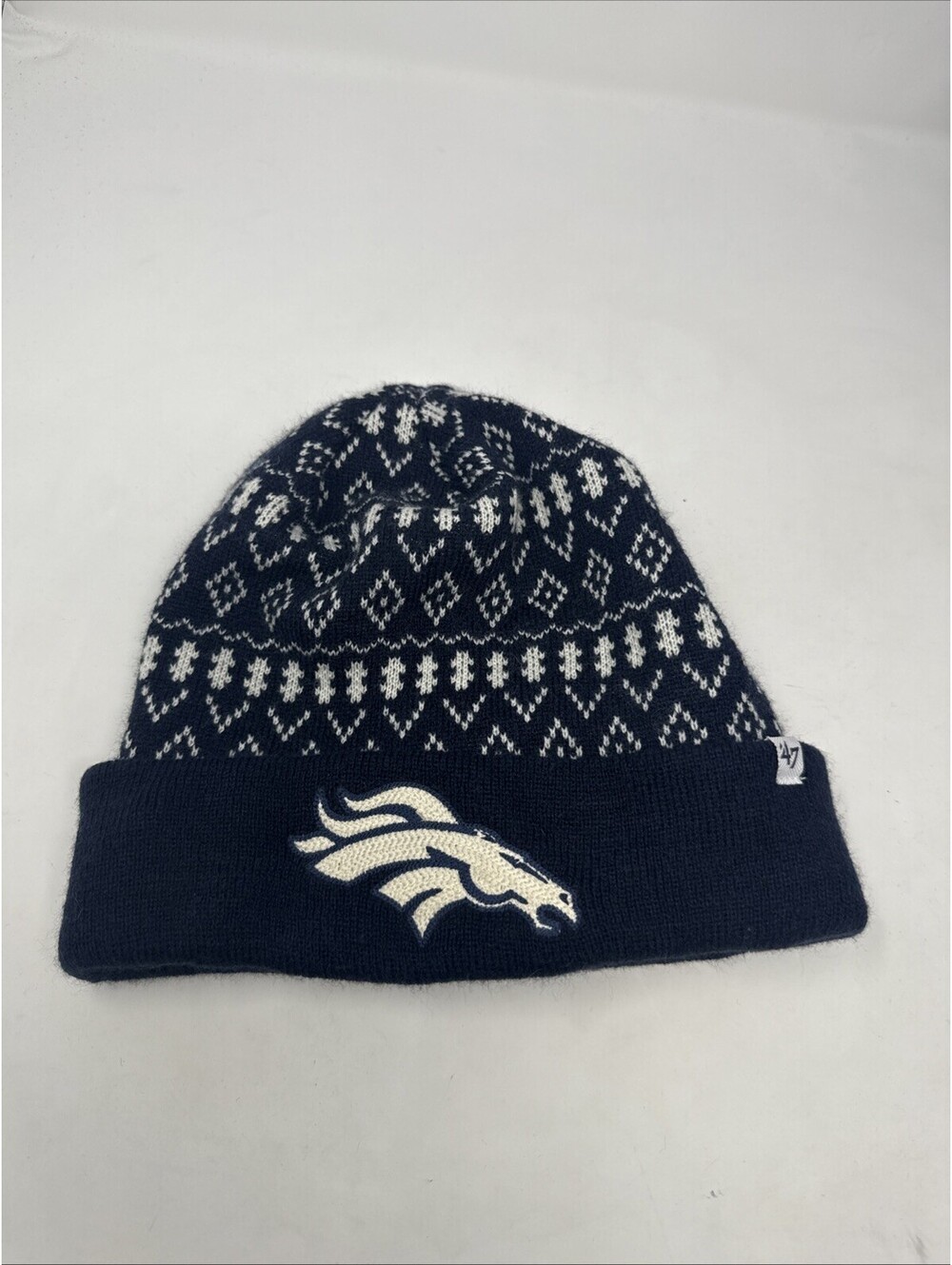 NFL Denver broncos winter beanie hat